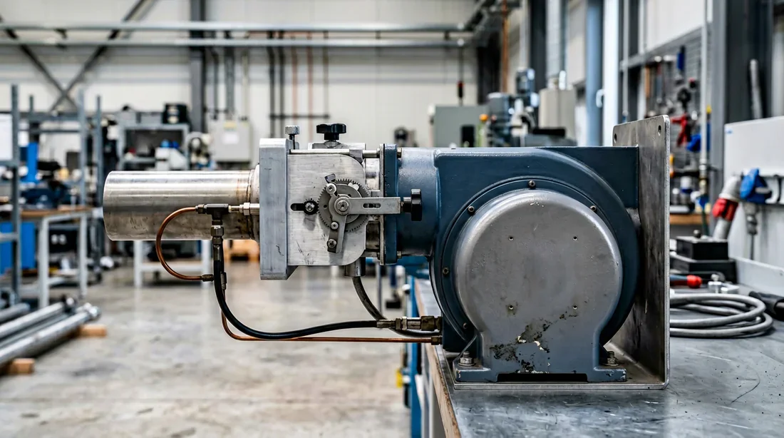 Pièces détachées propres pour l'entretien annuel d'un brûleur Cuenod