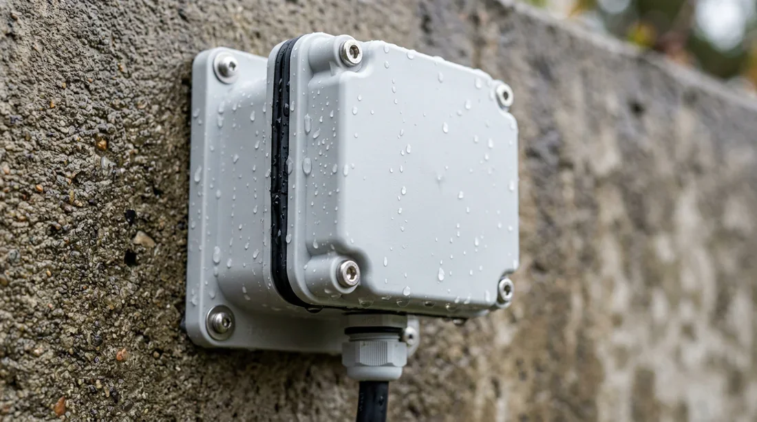 Boîtier de jonction étanche pour installation photovoltaïque