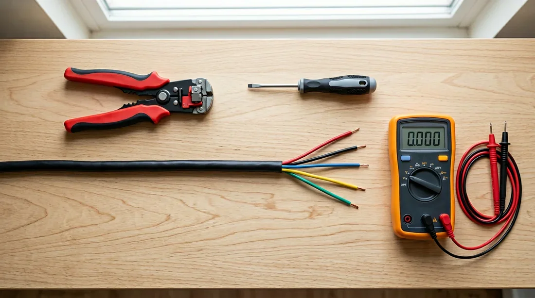 Raccordement des fils de l'interphone Insertion des fils colorés dans le bornier de l'interphone