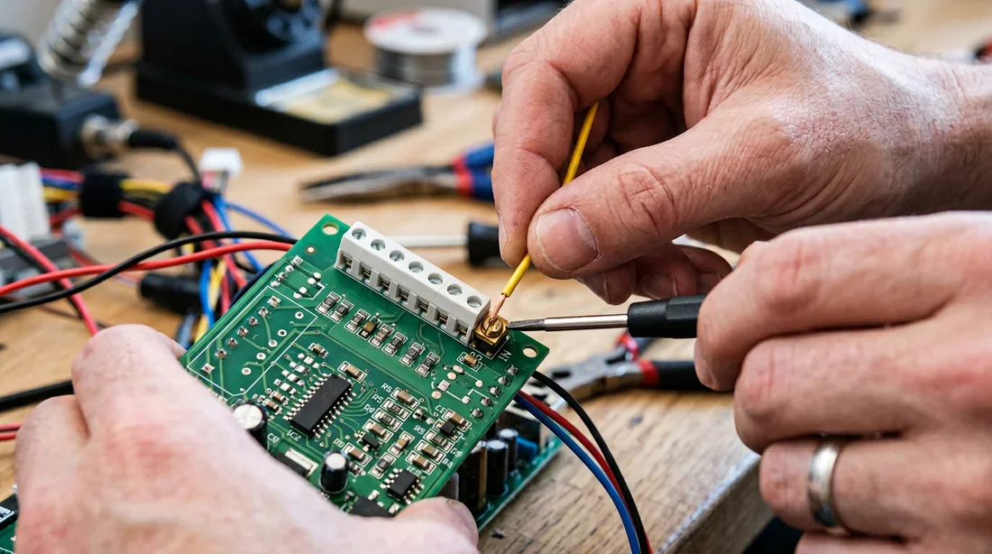 Plan de câblage interphone Schéma technique complet pour une installation d'interphone 5 fils