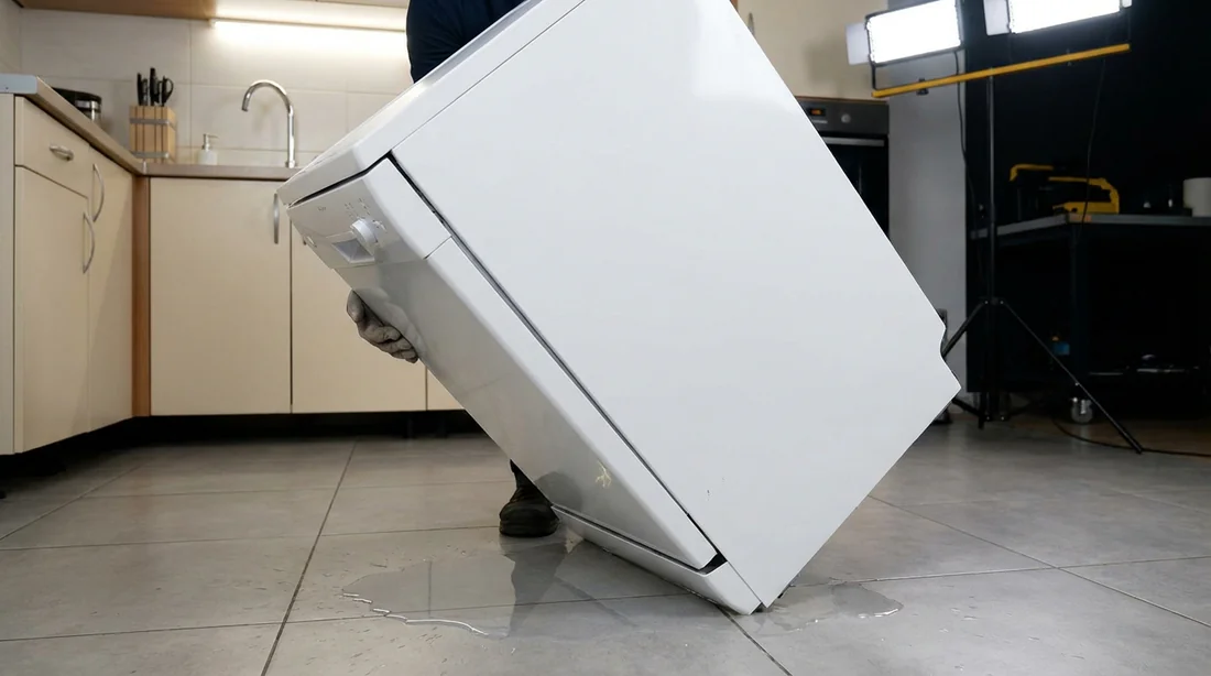 Illustration de la technique d'inclinaison à 45 degrés pour réinitialiser la sécurité anti-débordement.