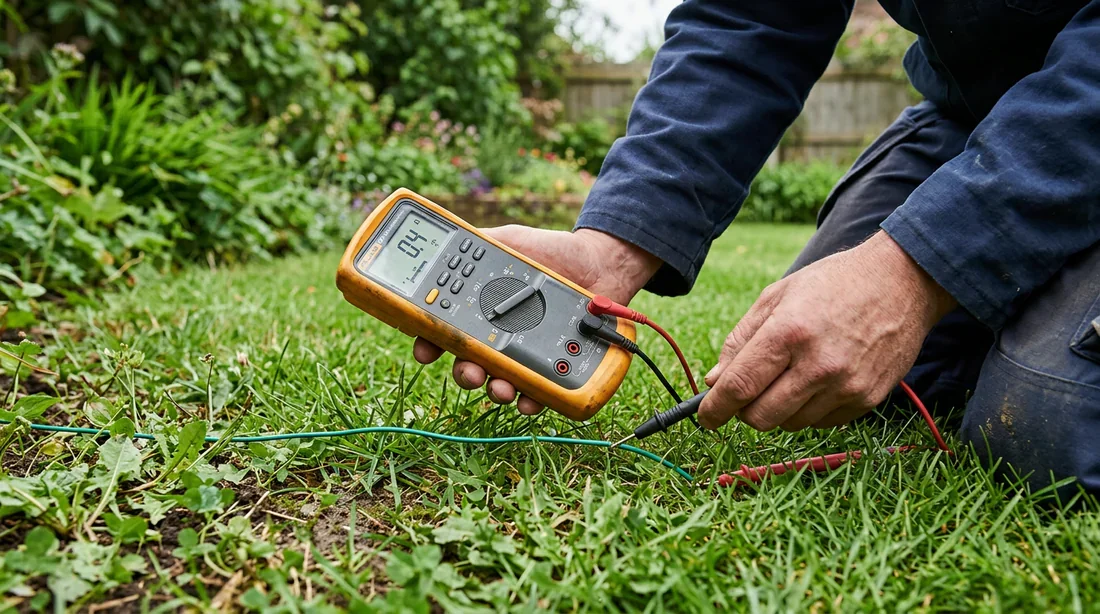 Test de continuité du câble boucle Utilisation d'un multimètre pour tester la continuité du câble