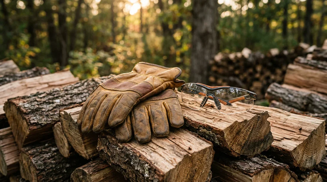 Schéma de montage du châssis d'une fendeuse à bois