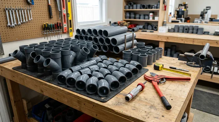 Coude 90 interdit WC : Le verdict - 3 astuces anti-bouchons - Coude 90° WC : Est-ce vraiment interdit ? Comparaison coude 90 degrés barré versus deux coudes 45 degrés validés